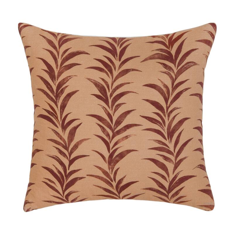 Villa by Classic Home Alula Cotton Fabric Throw Pillow