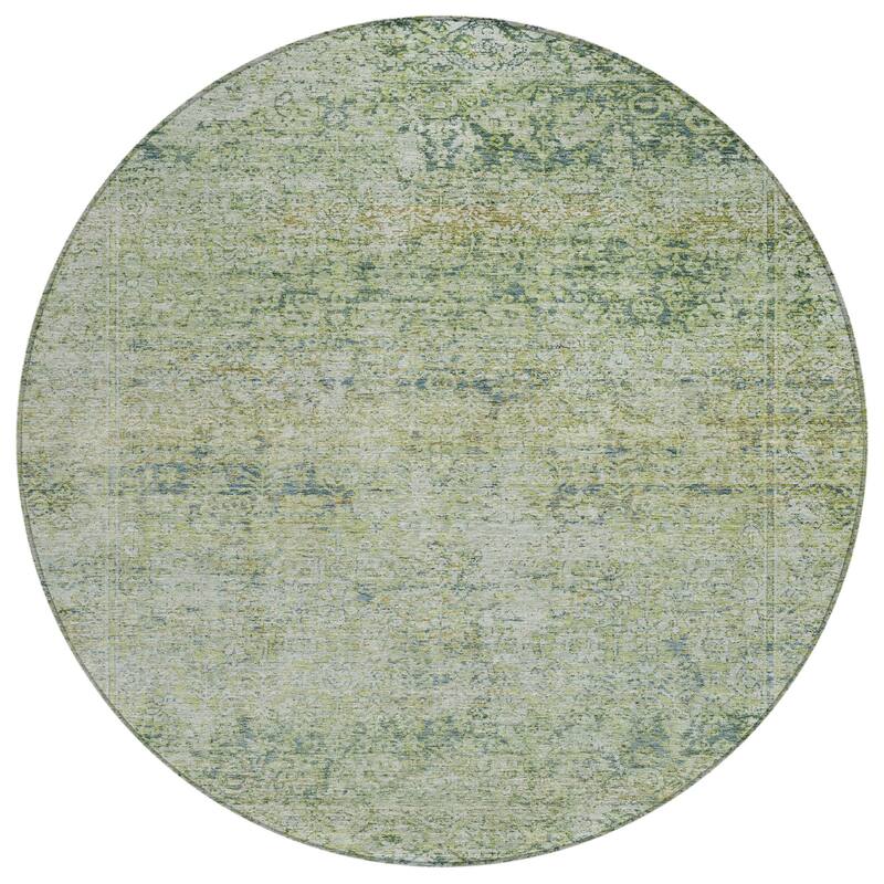 HomeRoots Abstract Traditional Rectangle Outdoor Rug