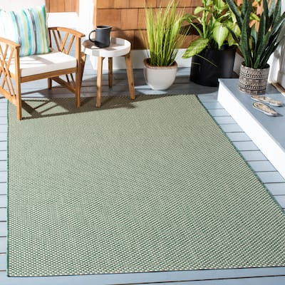 SAFAVIEH Courtyard Cilly Indoor/ Outdoor Waterproof Patio Backyard Rug