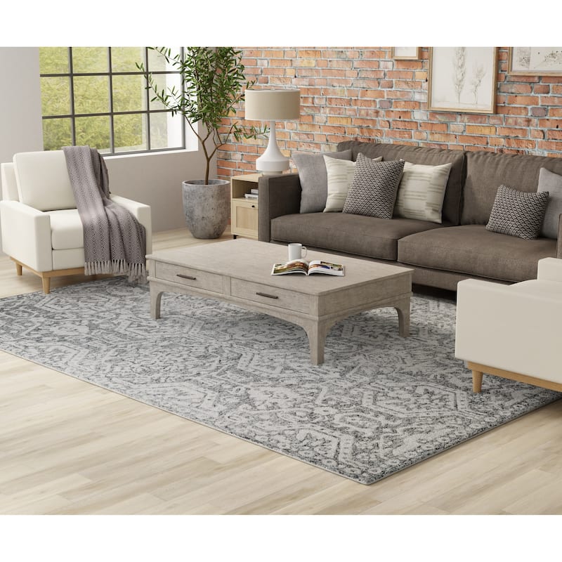 Natal R8A27 Geometric Traditional Area Rug