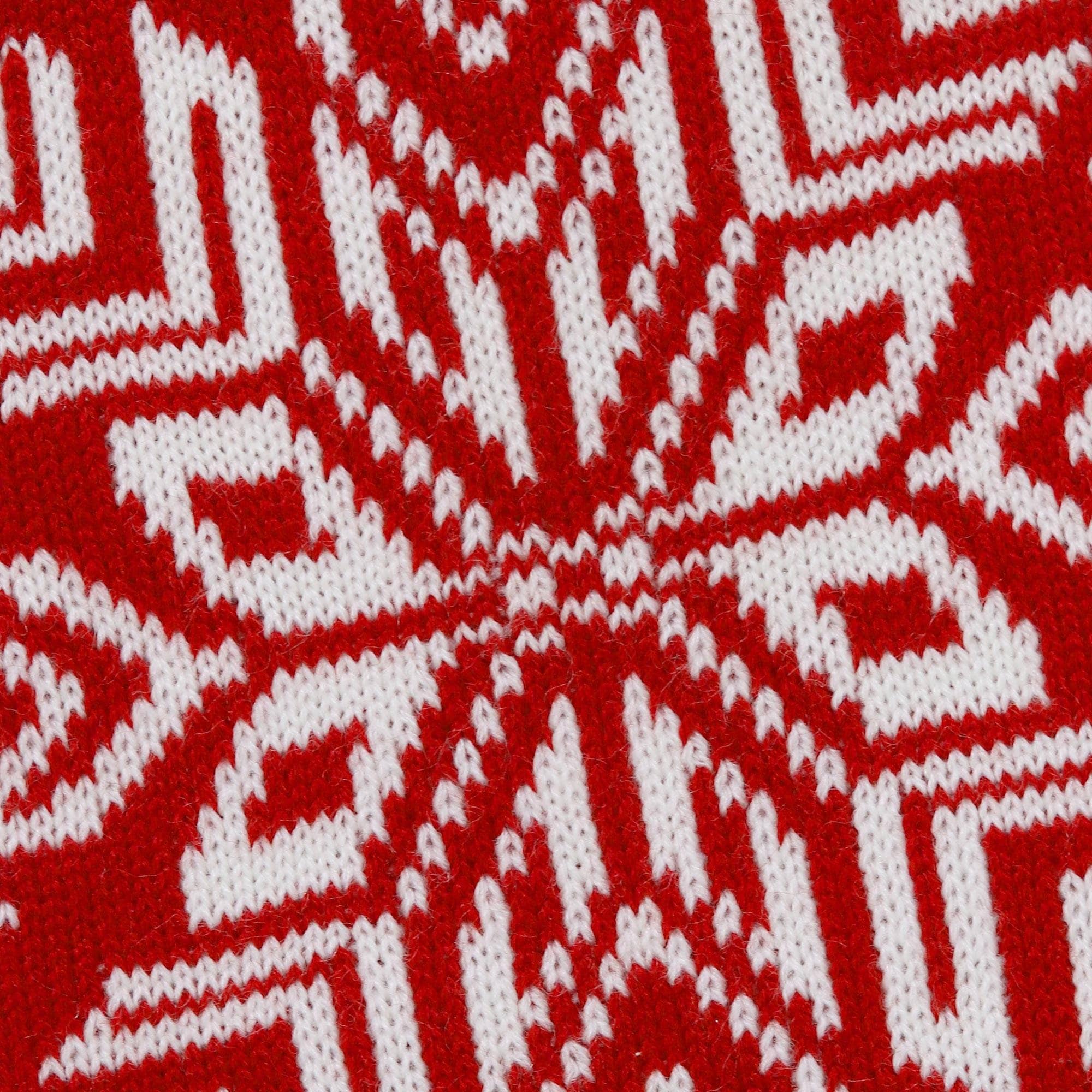 The Holiday Aisle Snowflake Charm Knit Stocking