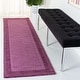 preview thumbnail 7 of 38, SAFAVIEH Handmade Impressions Skyla Modern Wool Rug 2'3" x 8' Runner - Fuchsia/Purple - Runner