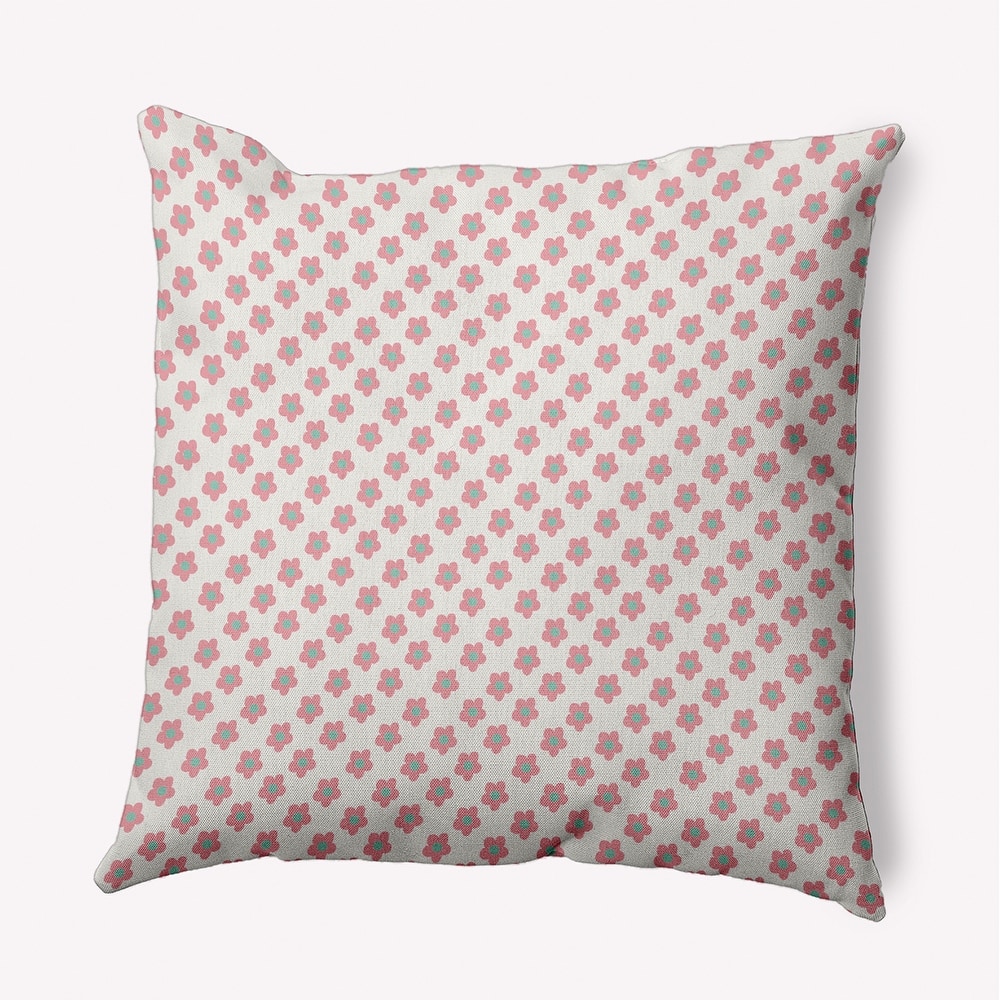Flower Power Decorative Throw Pillow