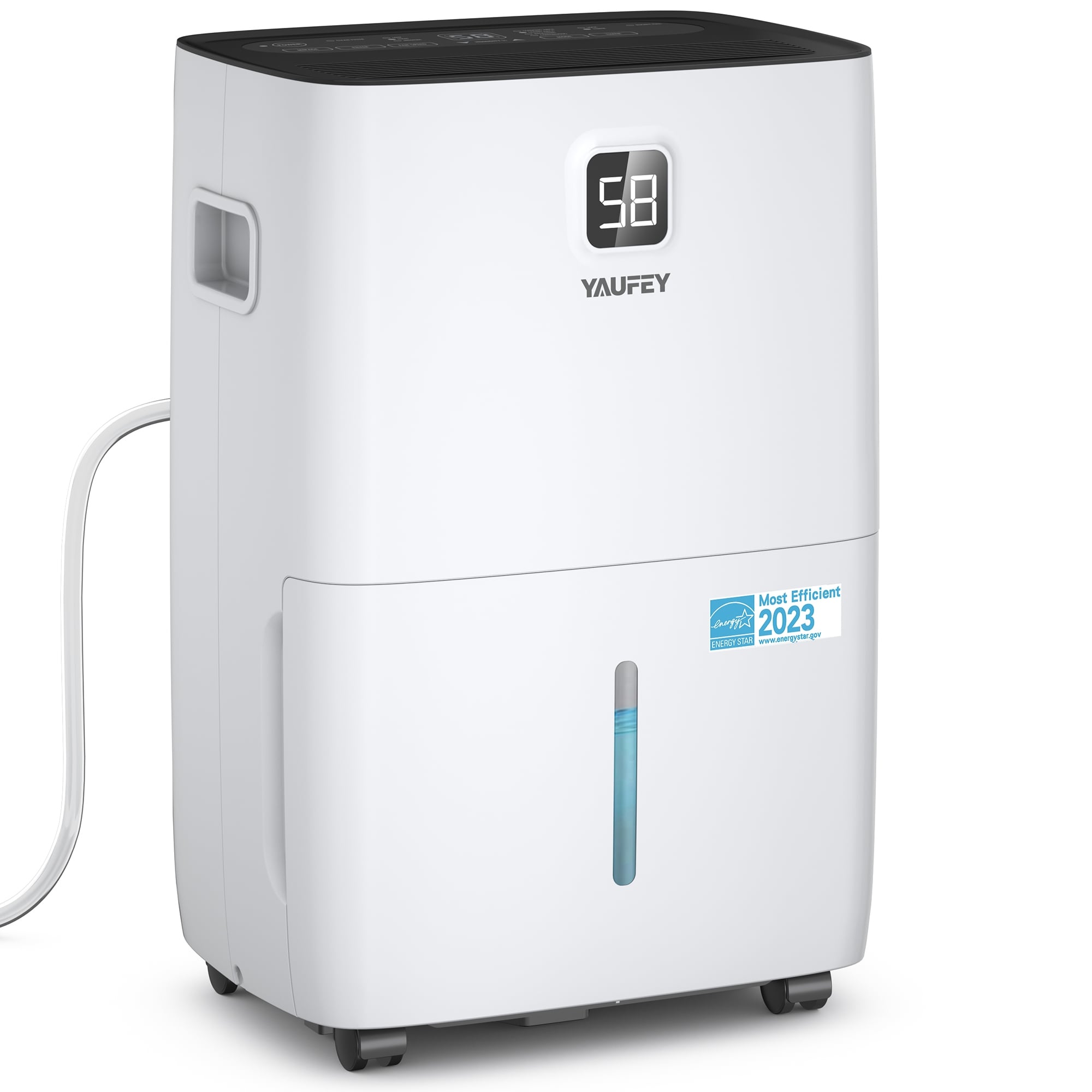 Waykar 80-Pint Energy Star Rated Dehumidifier for Rooms up to