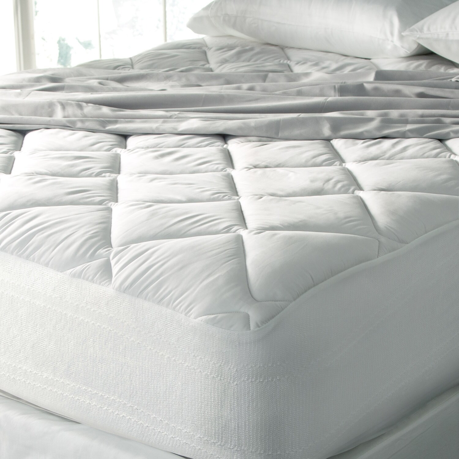 Cheer Collection All Season Plush Rayon from Bamboo Mattress Pad