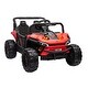 preview thumbnail 61 of 98, 24V Kids UTV Ride-On Car with Remote Control, Music, Storage, Four-Wheel Suspension, Ages 3+