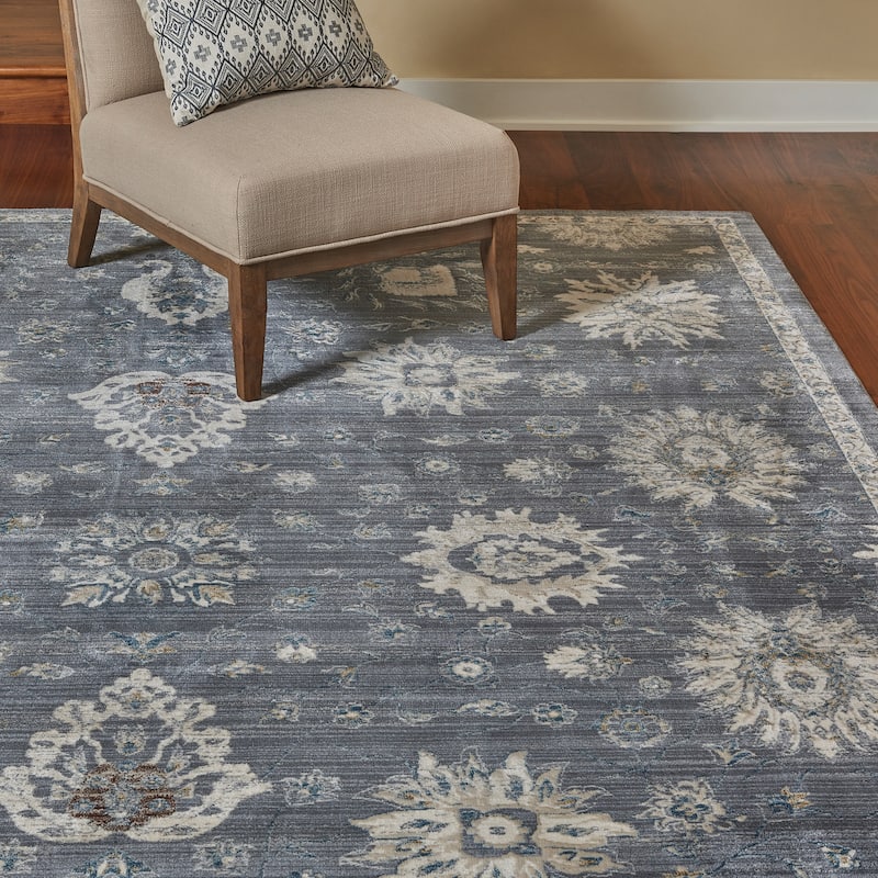 Gertmenian Hurston 3PC Traditional Medallion Area Rug Set, 2x7, 5x7, and 8x10 - 3PC Set