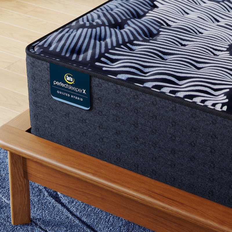 Serta Perfect Sleeper X Max 14.25" Hybrid Medium Mattress Set