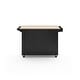 preview thumbnail 12 of 44, Homestyles Mobile Kitchen Island Cart with Wood Top and Dropleaf Breakfast Bar