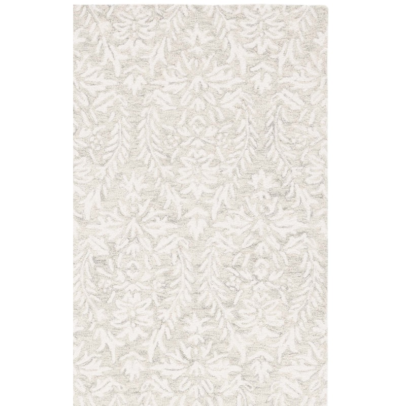 SAFAVIEH Handmade Ebony Lelioara Modern & Contemporary Wool Rug