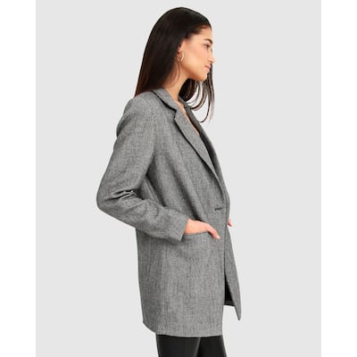 Kensington Wool Blend Oversized Coat