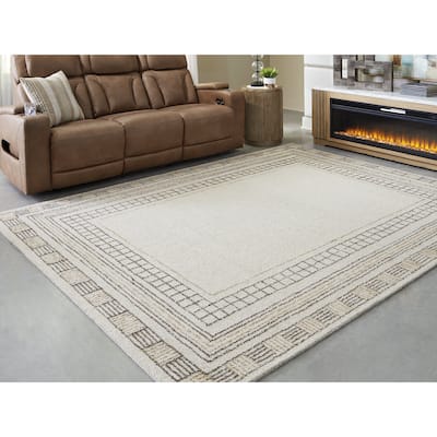 Signature Design by Ashley Idaman Beige/Gray Rug
