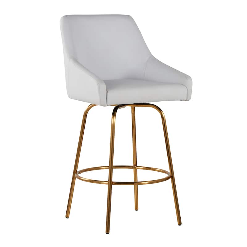 Hannah 26" Fixed-Height Counter Stool - Set of 2