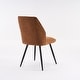 preview thumbnail 13 of 47, Set of 2 Modern Dining Chairs, Armless Upholstered Side Chairs