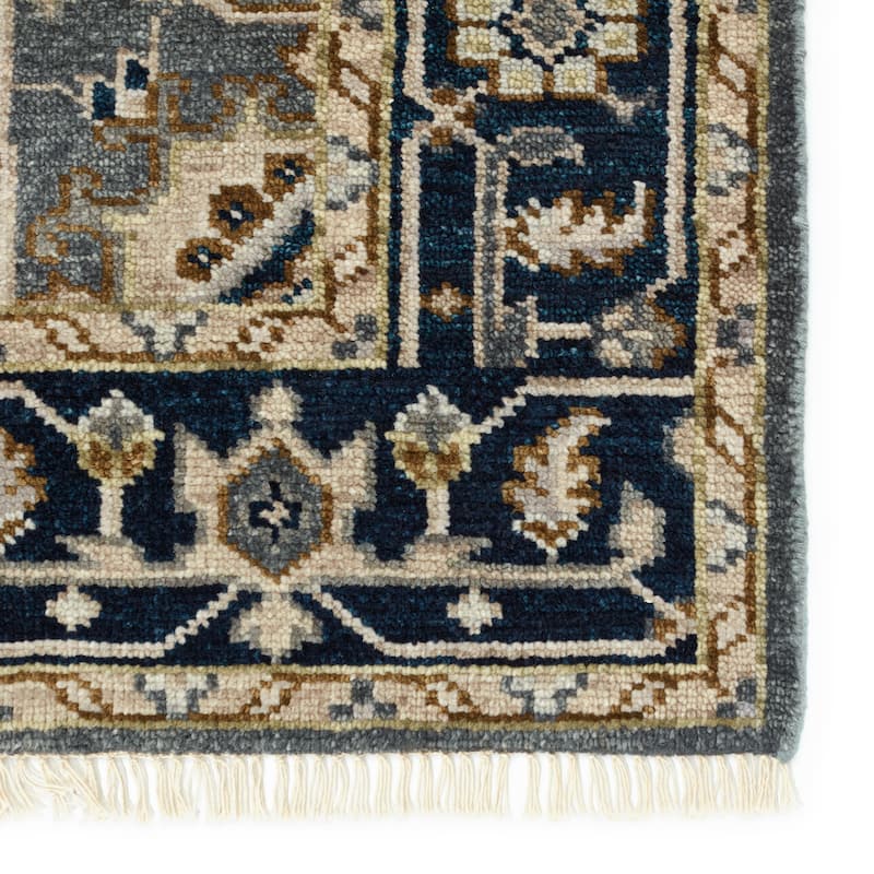 Arlington Hand-Knotted Medallion Area Rug