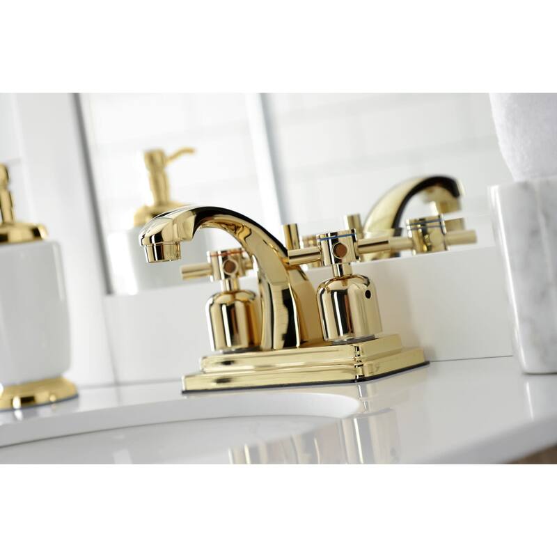 Kingston Brass Concord 1.2 GPM Centerset Bathroom Faucet with Pop-Up