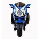 preview thumbnail 2 of 15, 6V Kids Ride On Motorcycle,380W Electric Ride On Motorcycle with Training Wheels, Light Wheels, Manual Throttle,Led Lights