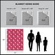 preview thumbnail 14 of 36, Sanrio Hello Kitty Silk Touch Throw Blanket