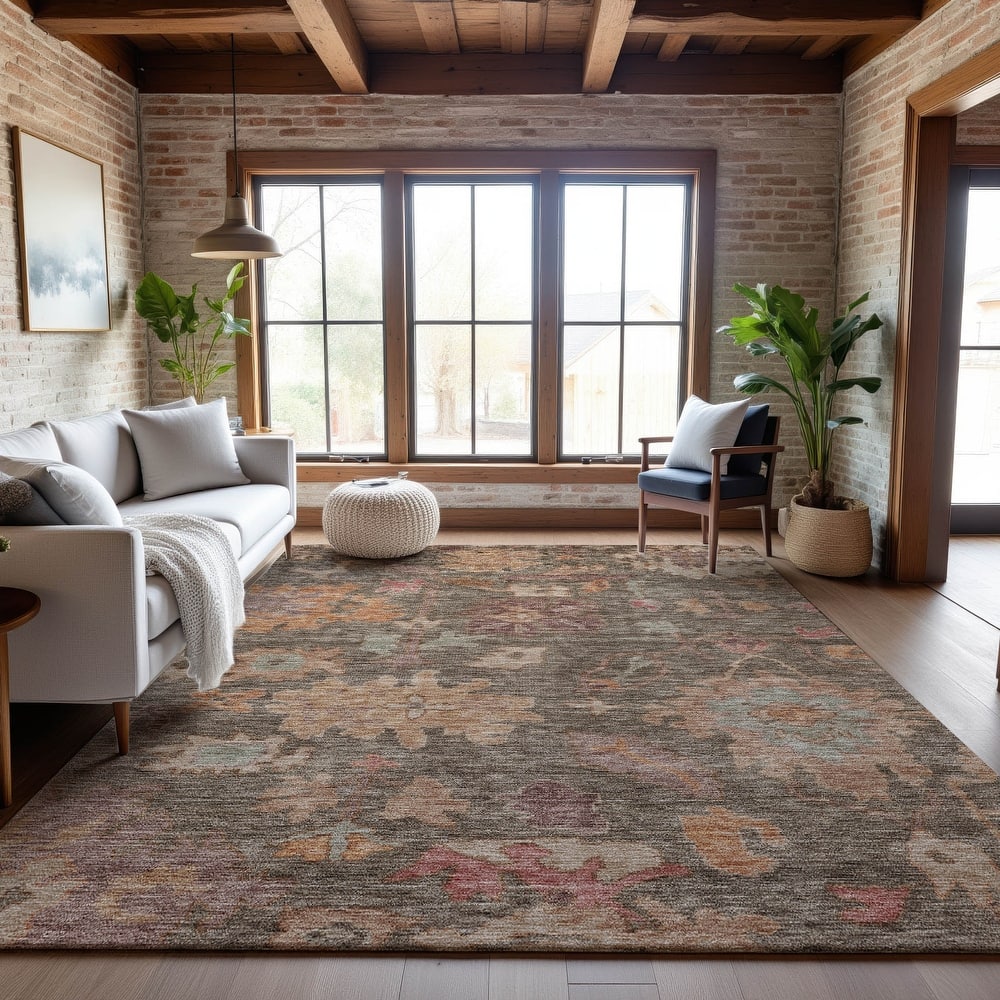 Premium Washable Super Soft Vintage Traditional Mayfield Rug