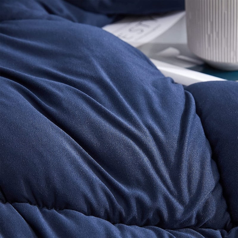 Summertime - Coma Inducer® Oversized Comforter - Blue Navy