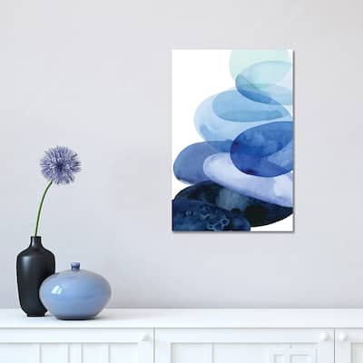 iCanvas "River Worn Pebbles I" by Grace Popp Canvas Print