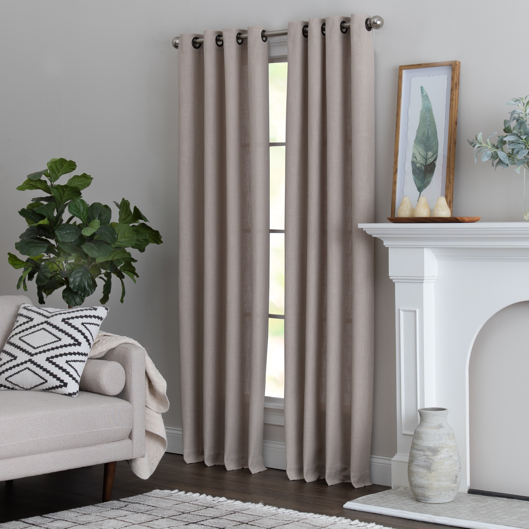 Grommet Top Panel