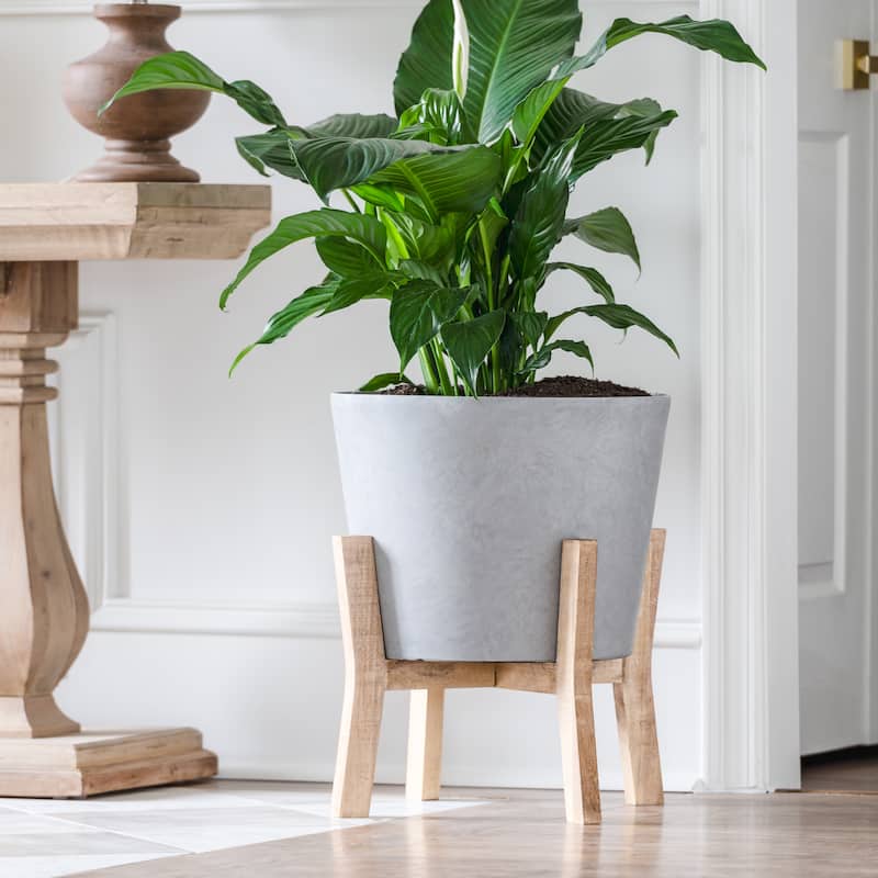 Southern Patio Contemporary Planter with Stand