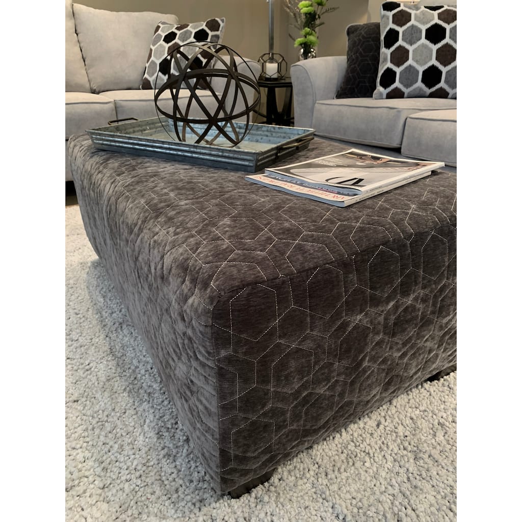 Camero Fabric Cocktail Ottoman