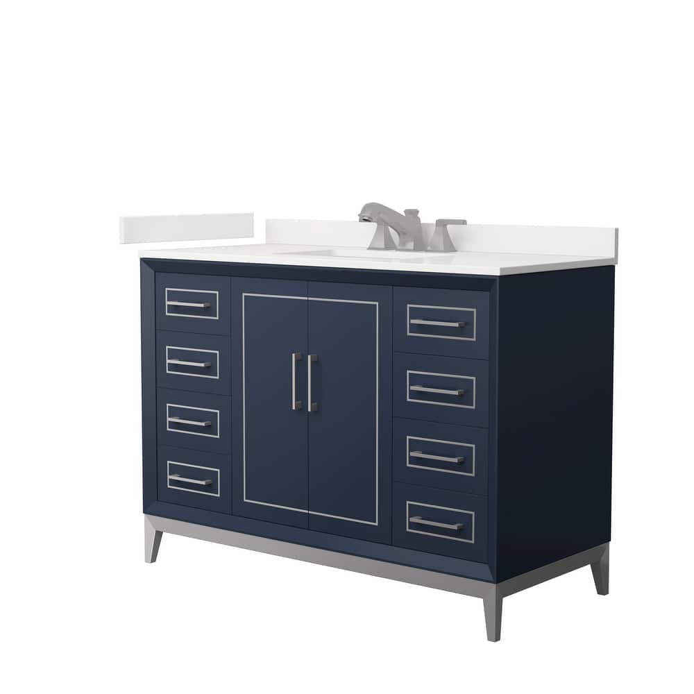 Marlena 48-inch Single Vanity, Quartz Top