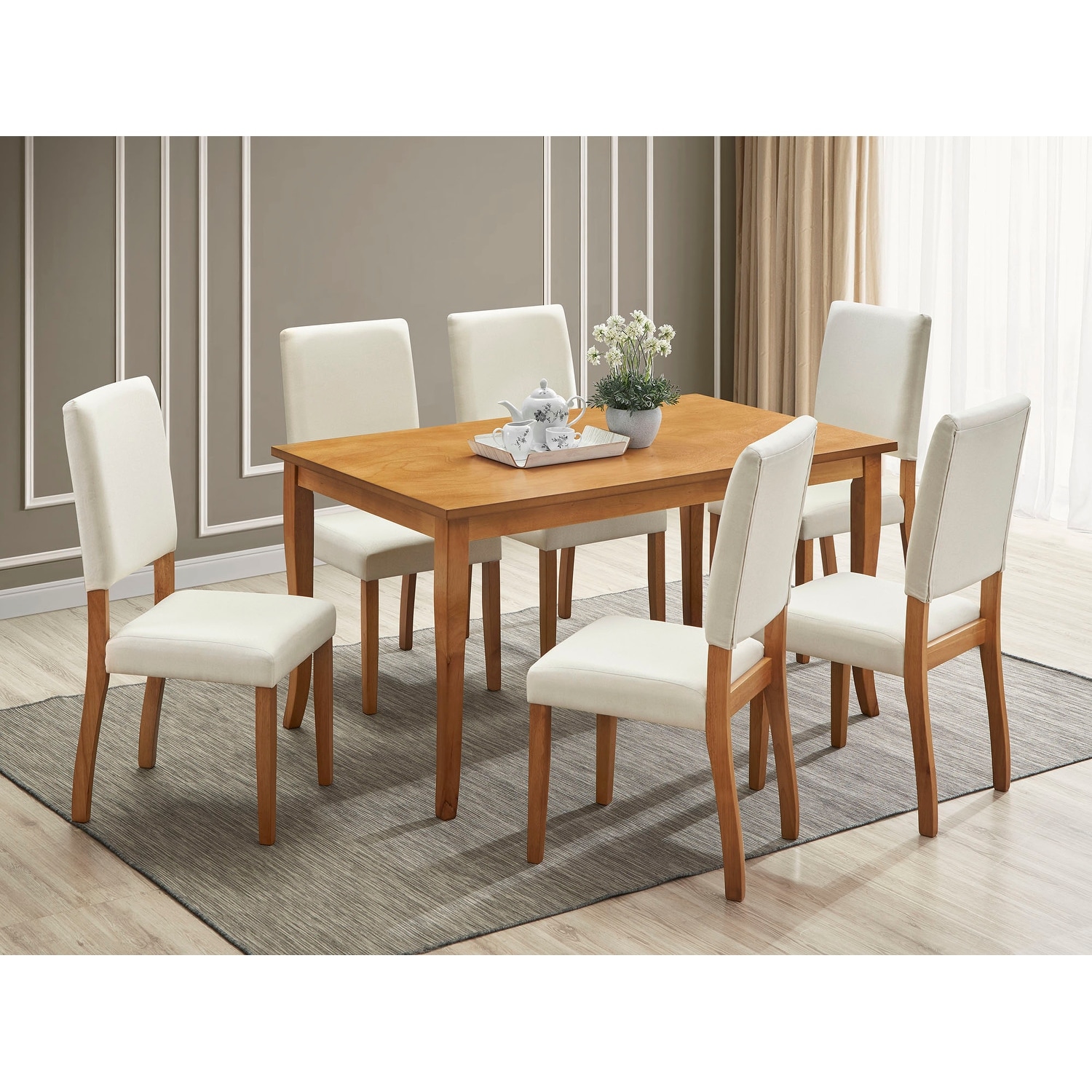 Coastal Haven Collection Lulu 7- Piece Dining Set