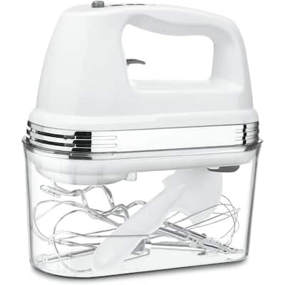 9-Speed Hand Mixer with Storage Case, for Baking and Cooking