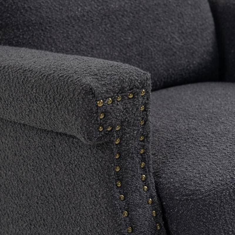 Swivel Manual Recliner Chair 360 Degree Leisure Arm Chair, Nursery Rocking Chairs