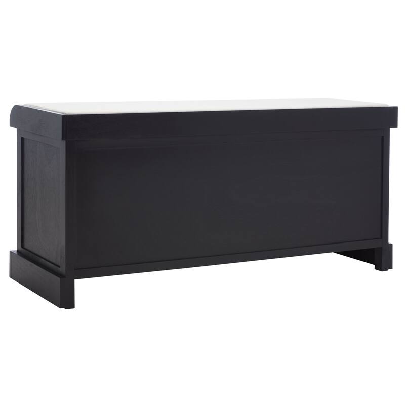 SAFAVIEH Mozella 3-Drawer Cushion Bench - 42" W x 15" D x 20" H - 42Wx15Dx20H