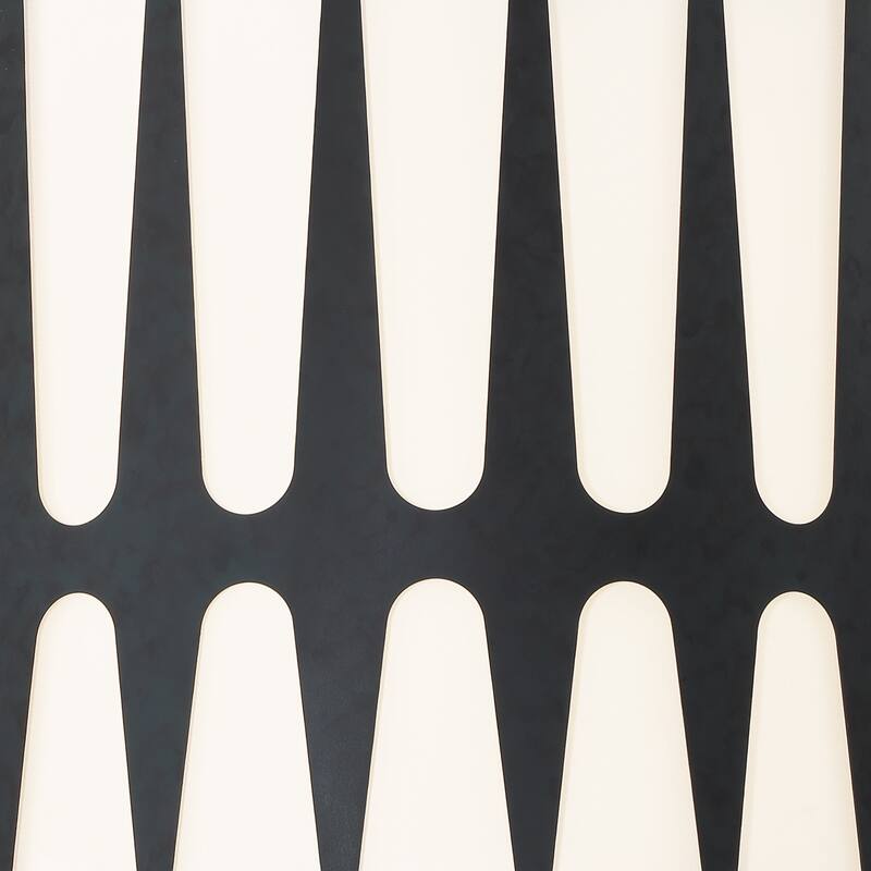 Royston 5 Light Black Pendant - 24'' W x 18.37'' H