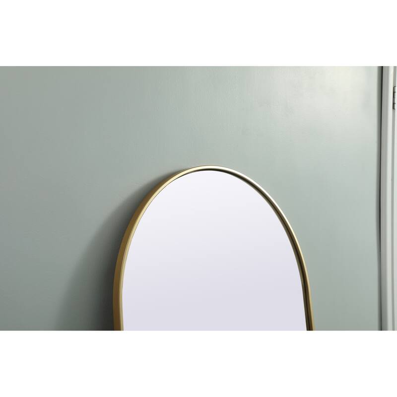 Elegant Lighting MR1A2874 Ayra 28" W x 74" H Modern Arched Bathroom