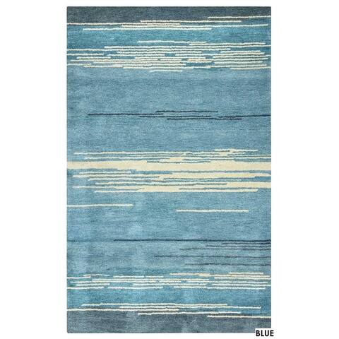 Rizzy Home Mojave Collection Stripe Rug