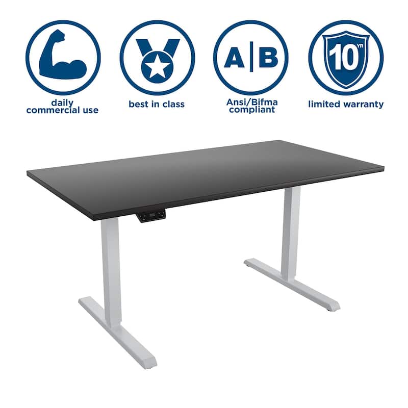 Bridgeport E-Lift Adjustable Height Pro-Desk