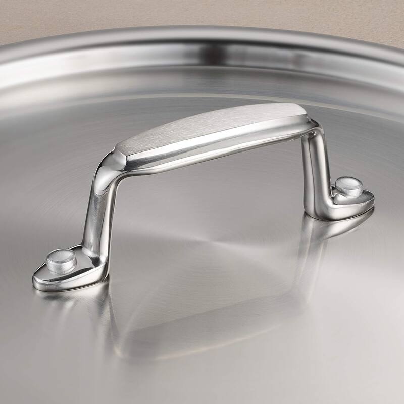 Tramontina 12-Quart Covered Stock Pot, Gourmet Stainless Steel