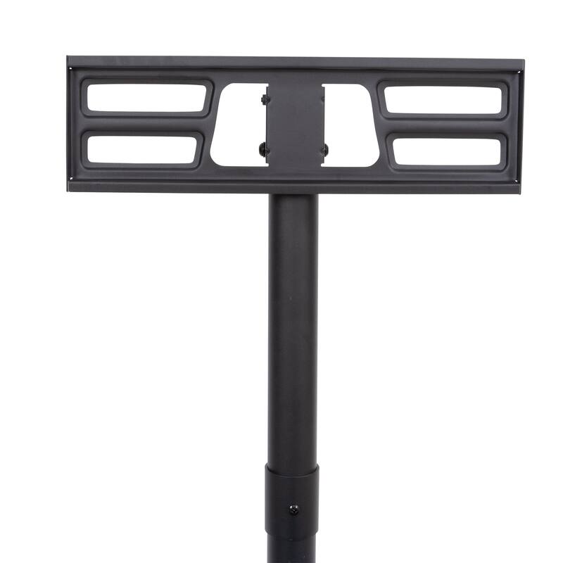 53" Mobile TV Stand with Adjustable Bracket & Casters for 23-60" TVs