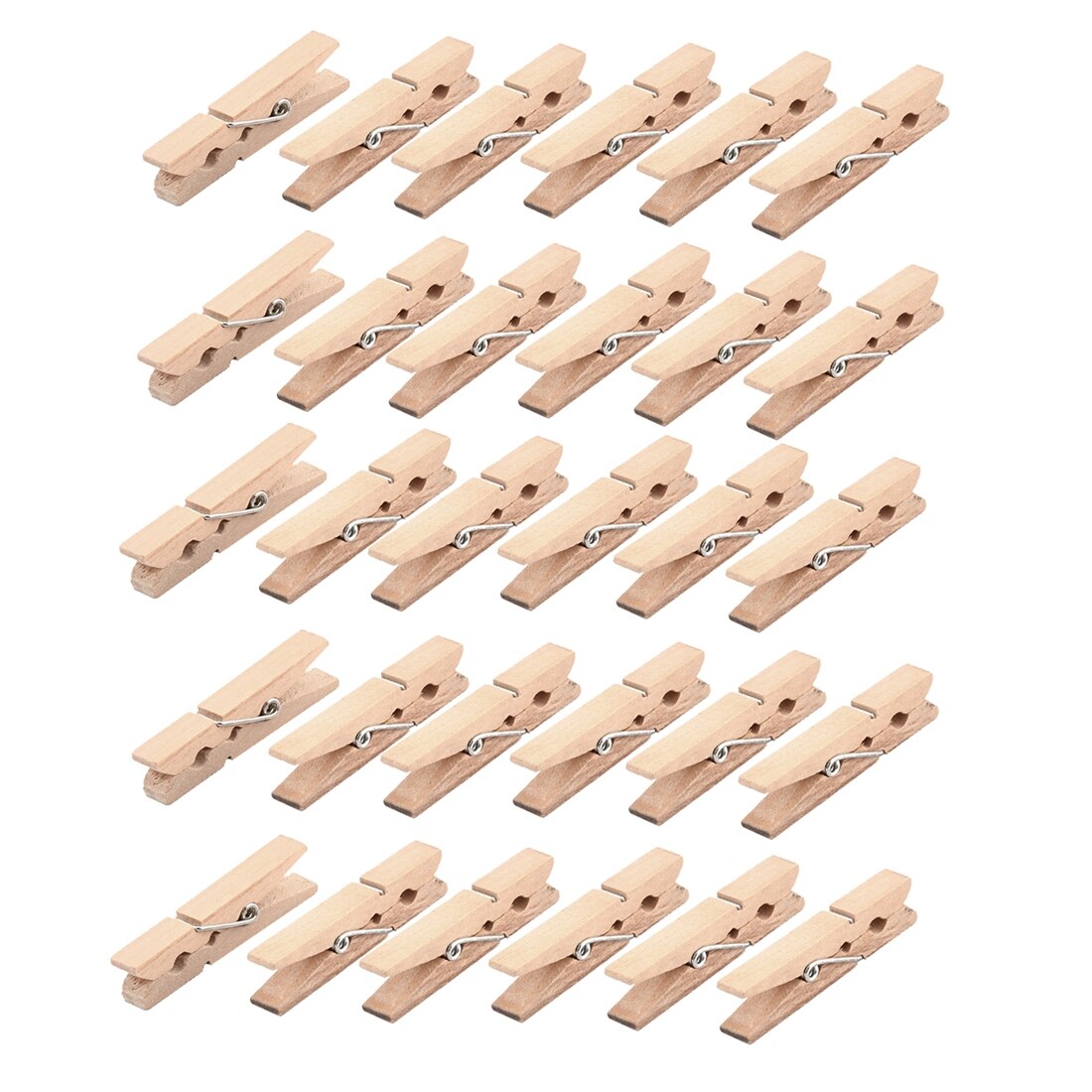 Shop Home Wooden Photo Paper Organizer Craft Diy Clips Clothespins