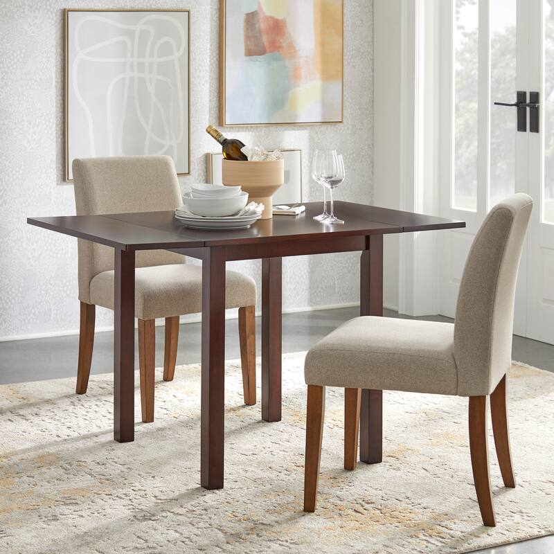Simple Living Jordan 3-piece Drop-leaf Dining Set - Summer Tan