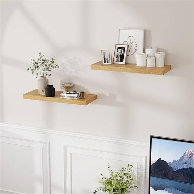  Floating Shelves for Wall - 9"D x 24"W x 1.5"H