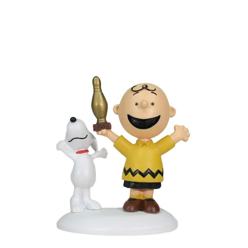 department 56 charlie brown breaks 100 christmas figurines #6009841