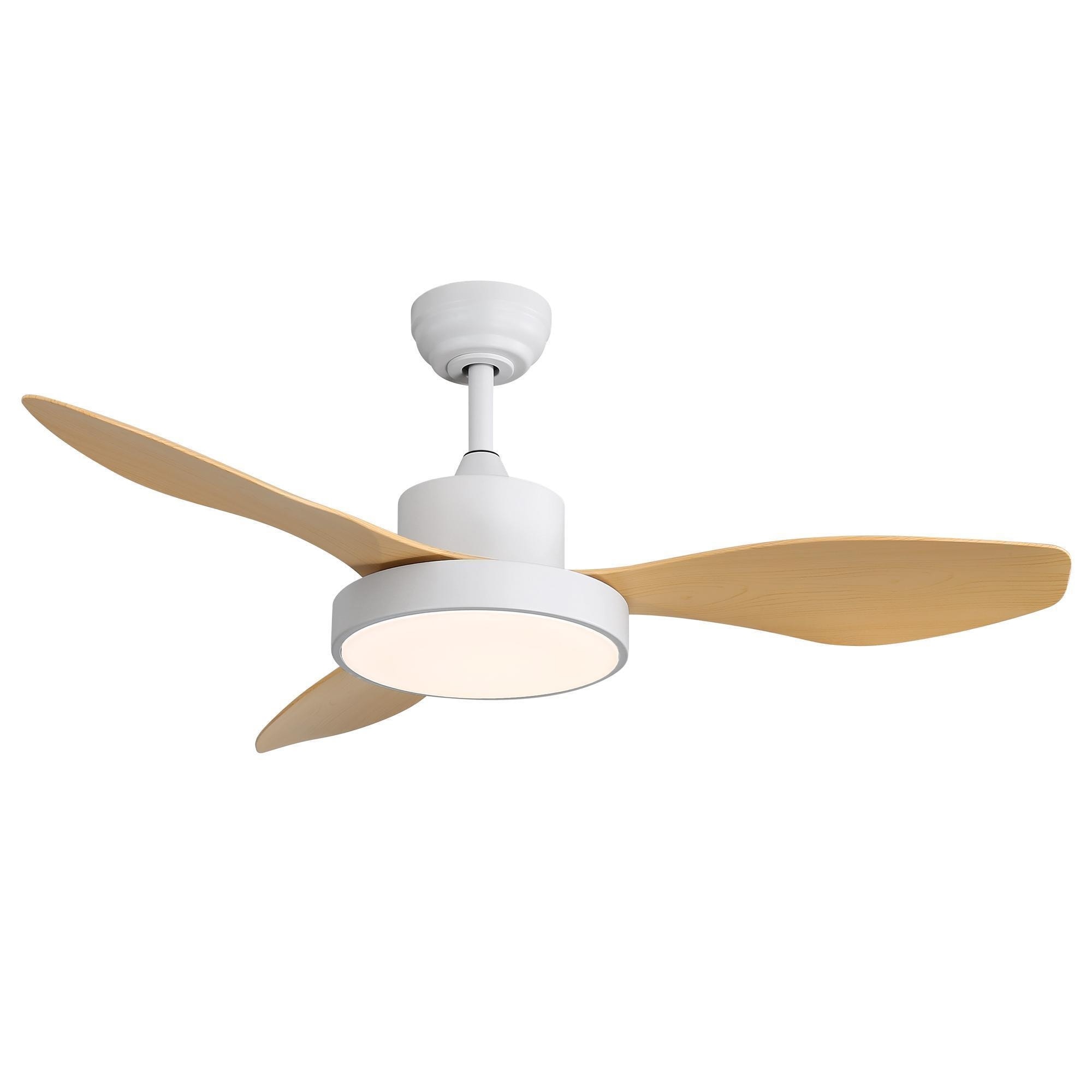 Modern 47-inch Smart LED Ceiling Fan with Lighting Function