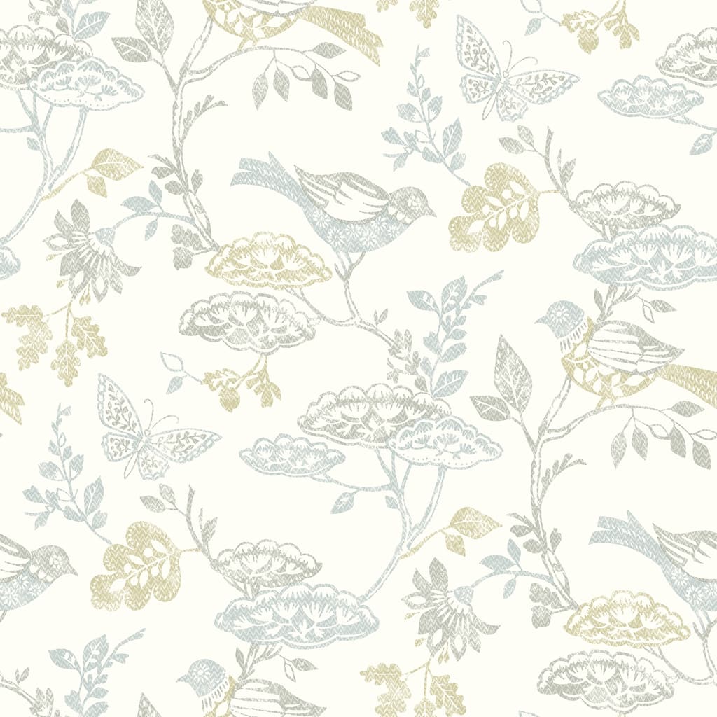 Chesapeake Malmo Multicolor Trail Wallpaper