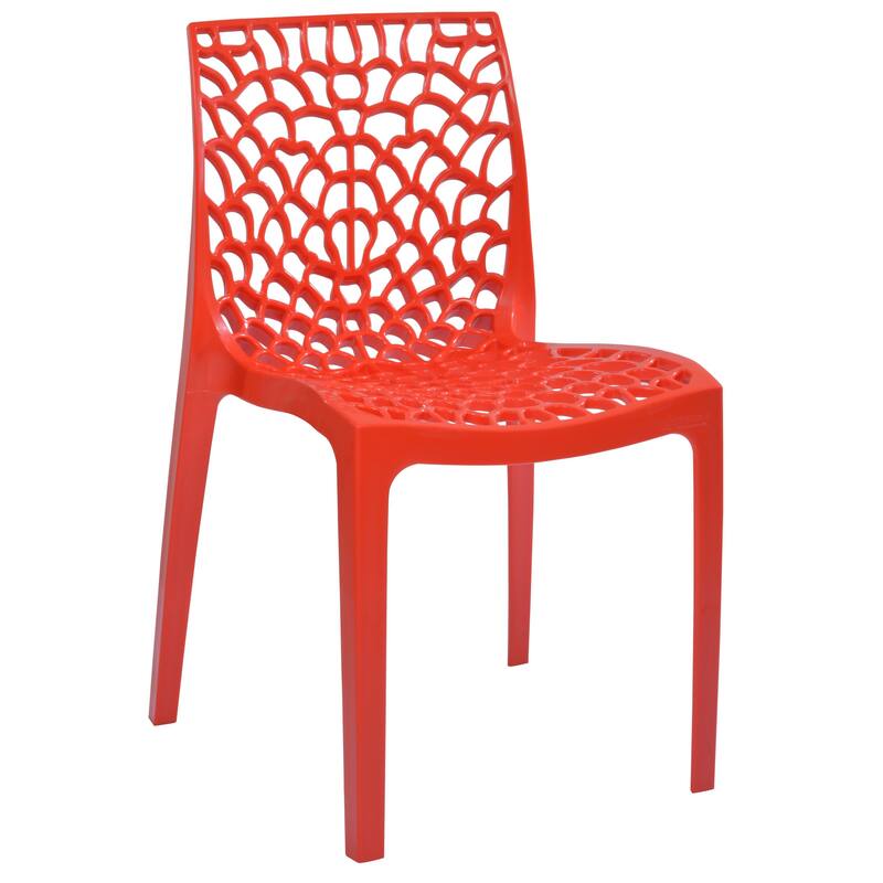 Lyra Square Table and Karissa Patio Chairs 3-Piece Outdoor Lounge Set
