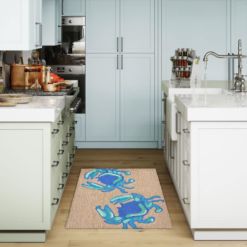 Liora Manne Frontporch Crabs Indoor/Outdoor Mat