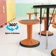 preview thumbnail 76 of 86, Kids Adjustable Height Active Learning Stool for Classroom and Home - 13"D x 13"W x 13.5" - 18.25"H