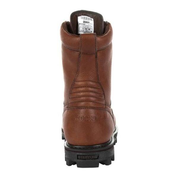 Shop Rocky Men S Bearclaw 3d 600g Insulated Wp Outdoor Boot Rks0380 Brown Full Grain Leather Nylon Overstock 25589134