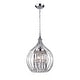 preview thumbnail 3 of 4, Acatia 3-light Chrome Foyer Pendant